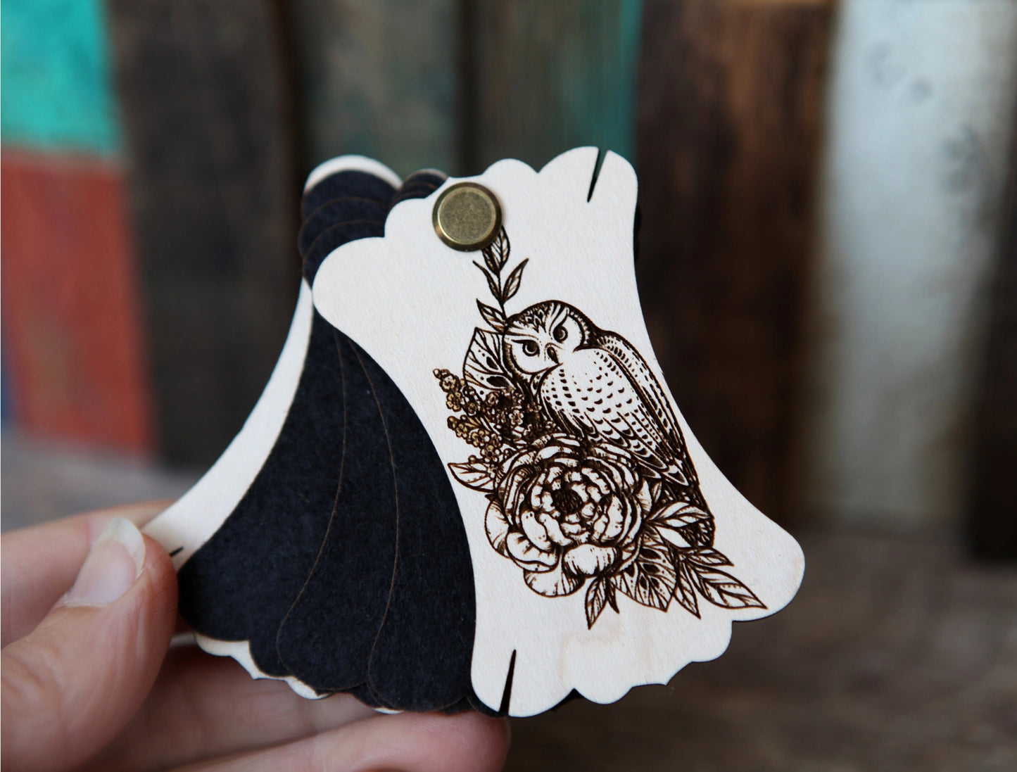 Owl Needle Minder for Sewing, Embroidery, and Cross Stitch