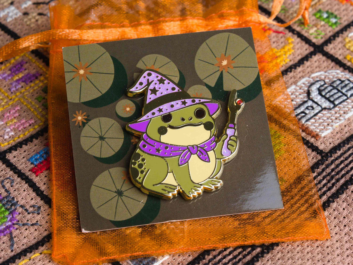 Frog Wizard Needleminder