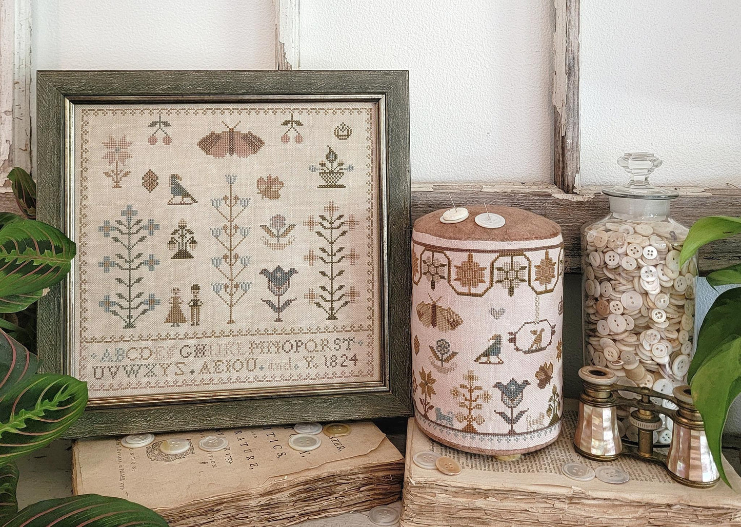 JANE ALLEN COLLECTION by Hello From Liz Mathews Cross Stitch Pattern