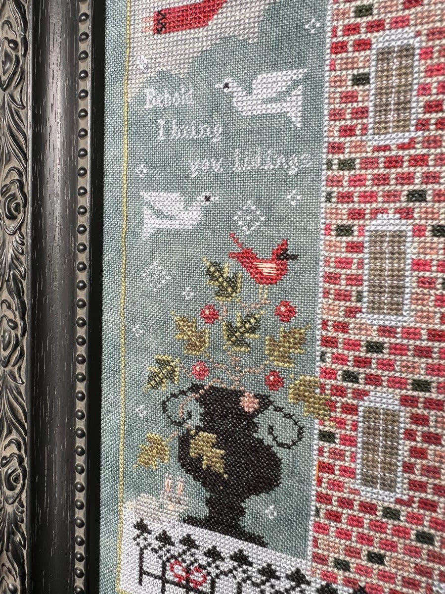 PREORDER O Holy Night Cross Stitch Pattern by Annie Beez Folk Art