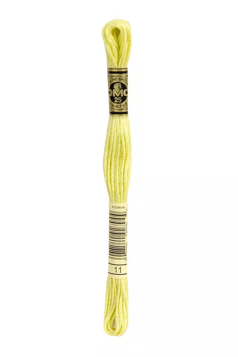 11 DMC Six Strand Cotton Embroidery Floss