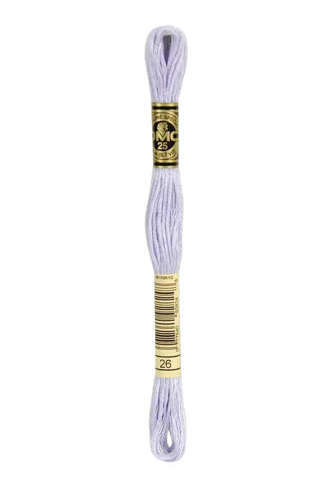 26 DMC Six Strand Cotton Embroidery Floss