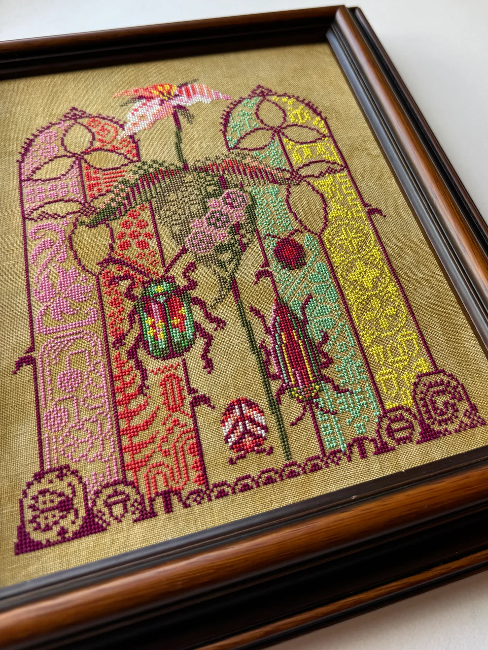 PREORDER JED XStitch TRILLIUM FOREST Cross Stitch Pattern Nashville Market