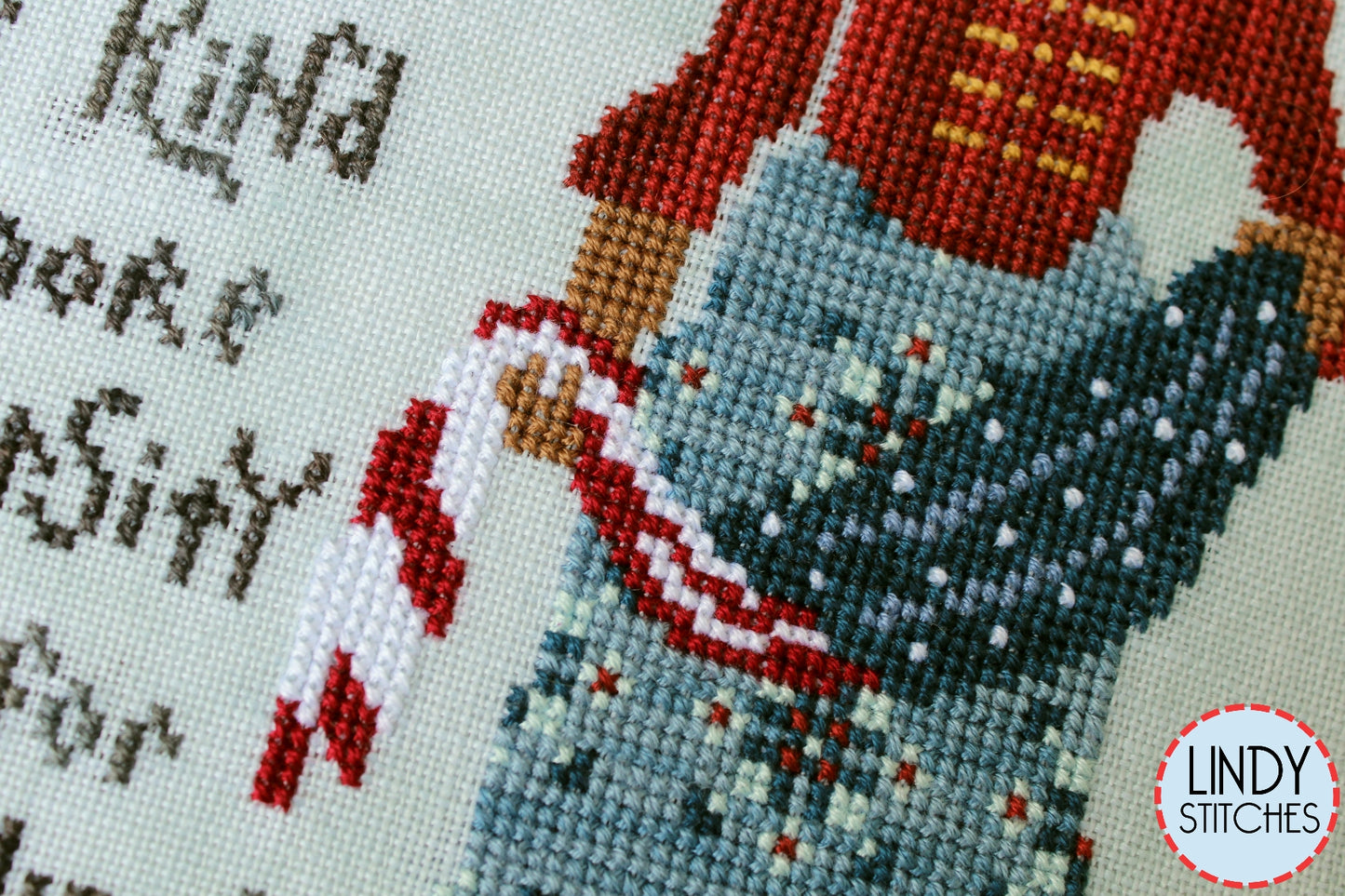 A Stitch For Sweet Freedom Cross Stitch Pattern by Lindy Stitches