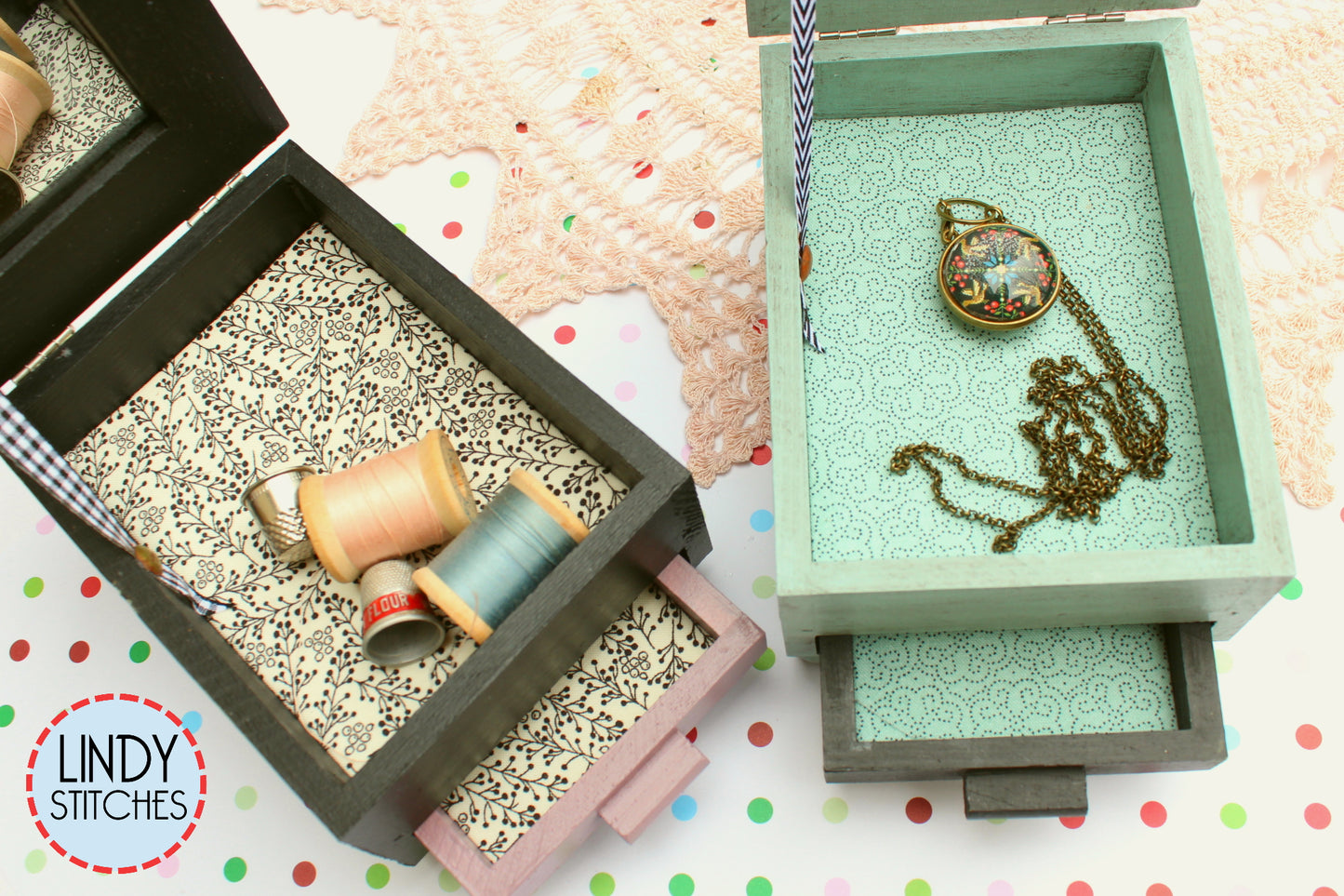 PDF Oh Happy World Cross Stitch Pattern by Lindy Stitches