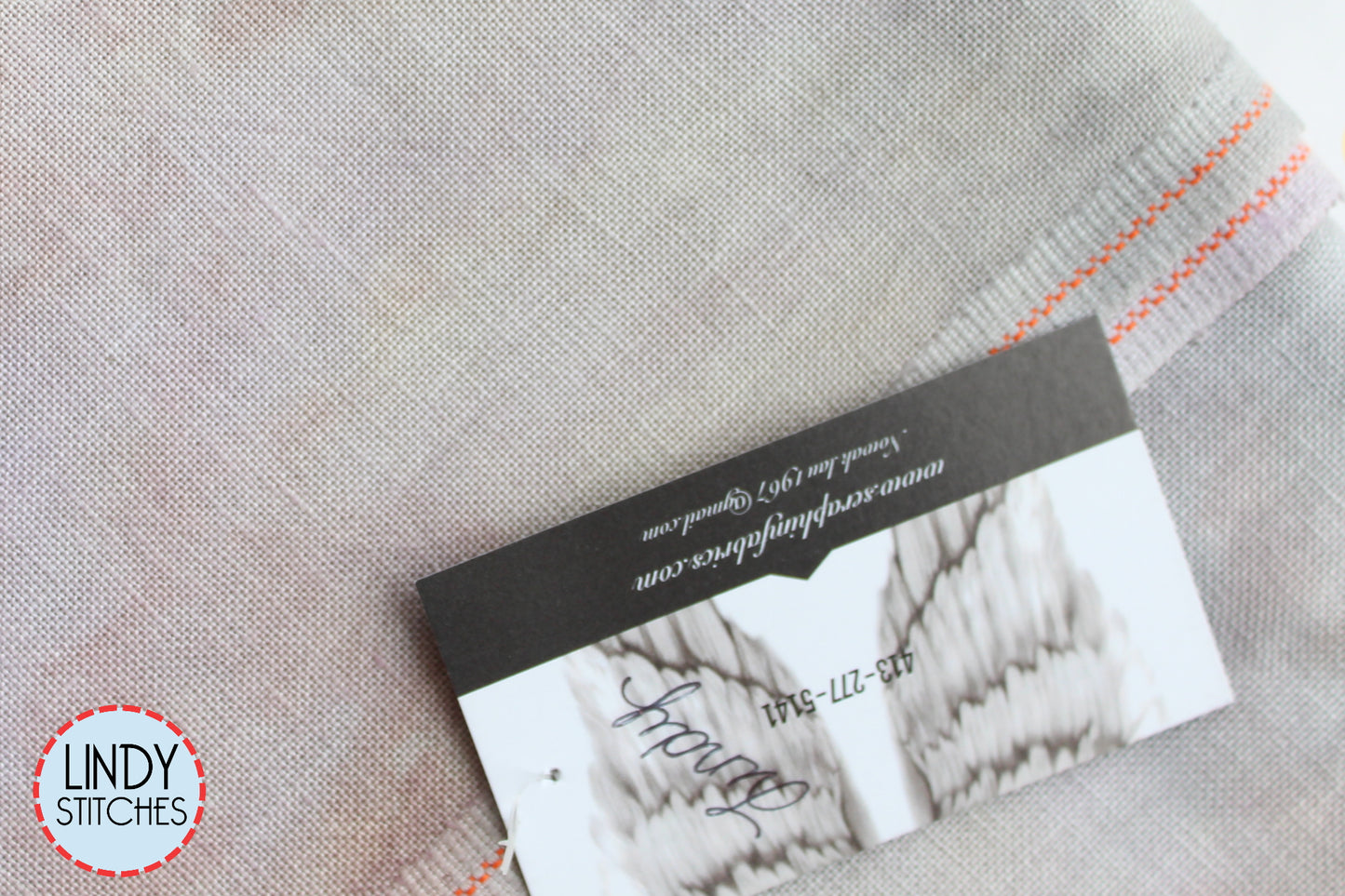 32 count Finnian Linen Seraphim Hand Dyed Fabrics Fat Quarter