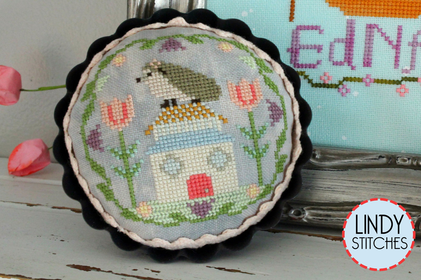 Hedgehog House Cross Stitch Pattern Lindy Stitches Happy Habitats PDF