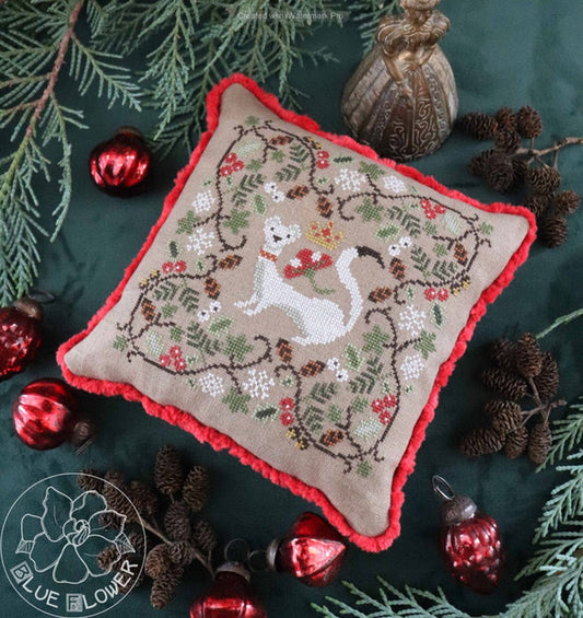 Tudor Ermine Cross Stitch Pattern by The Blue Flower