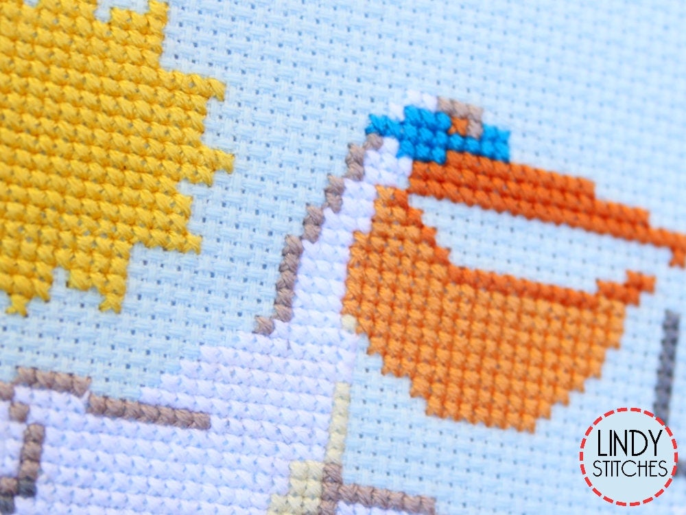 PDF Change in Latitude Cross Stitch Pattern by Lindy Stitches