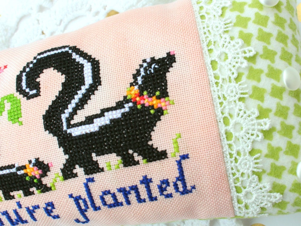 Bloom Where You're Planted Cross Stitch Pattern by Lindy Stitches PDF Download