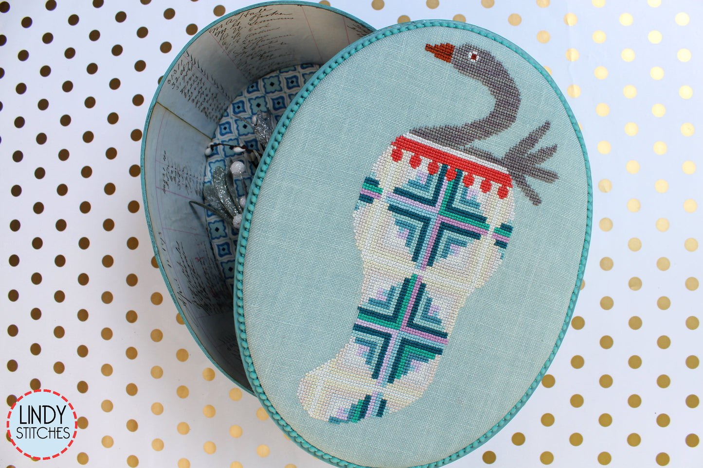 Caribe Mini Pom Pom Trim by Lady Dot Creates Hand Dyed 2 Yards Blue