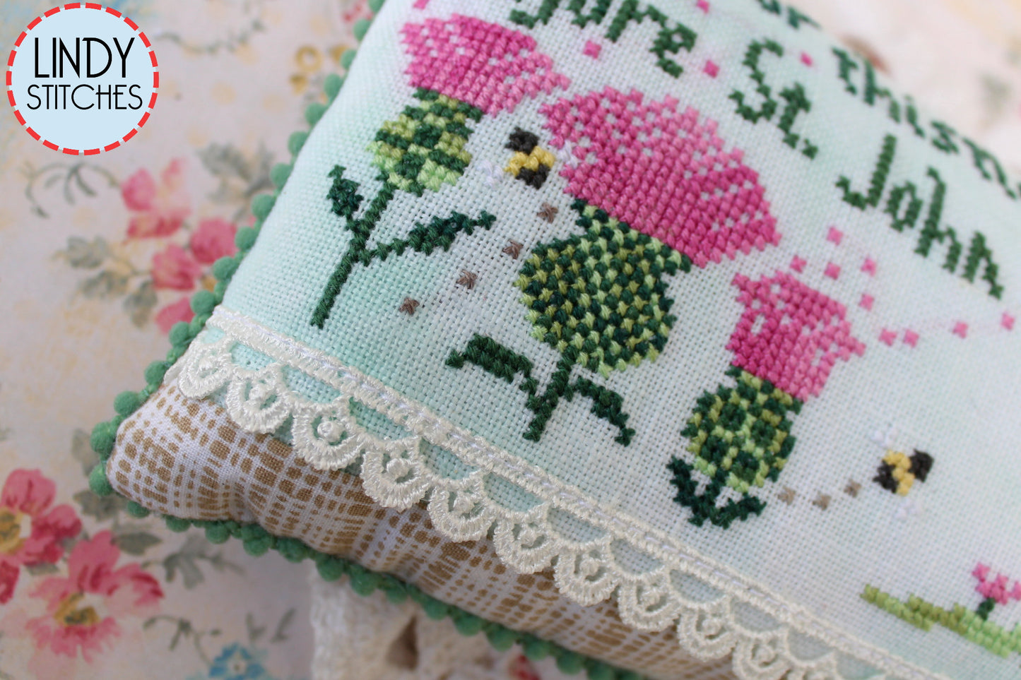PDF Cut Your Thistles Cross Stitch Pattern Lindy Stitches