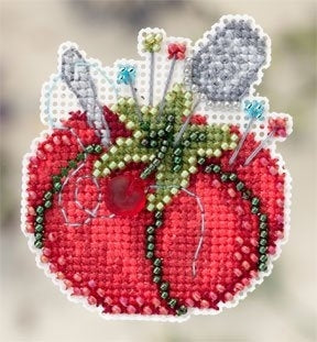 Tomato Pincushion Mill Hill Ornament Beads Kit – Lindy Stitches