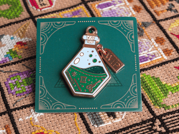 Tiny Modernist Christmas Apothecary SAL