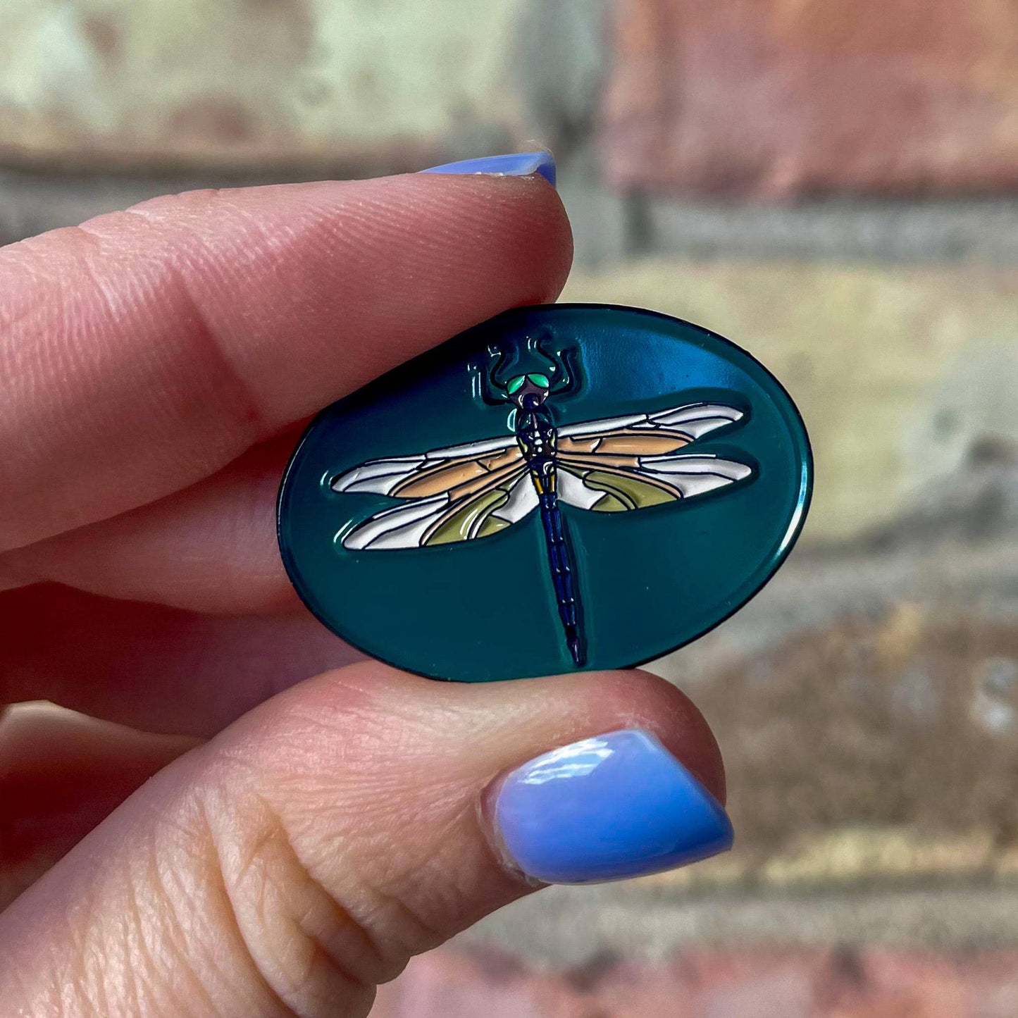 Mind The Pollinators Magnetic Needle Minder- Dragonfly