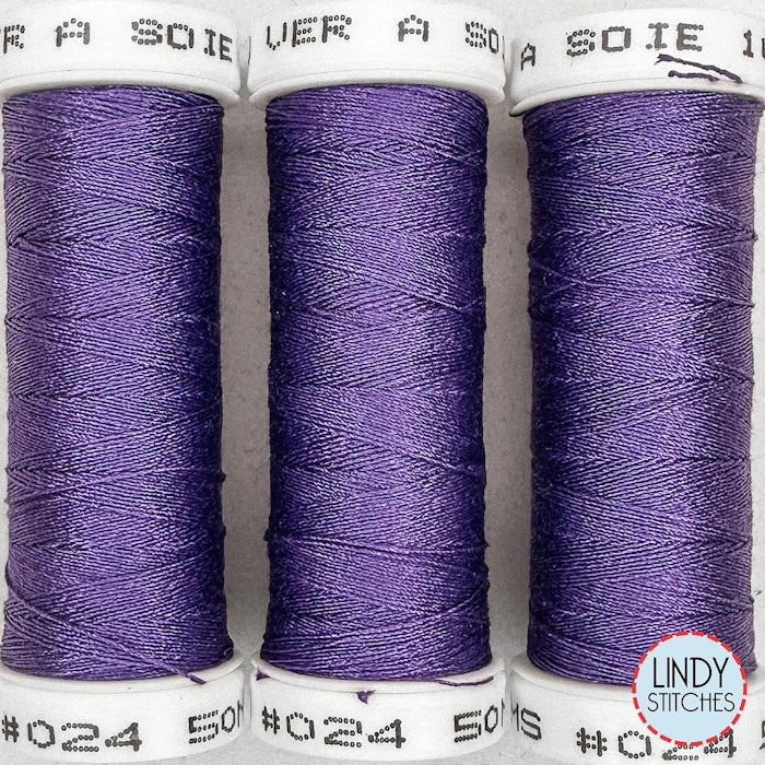 024 Au Ver À Soie Soie 100 3 Silk Thread