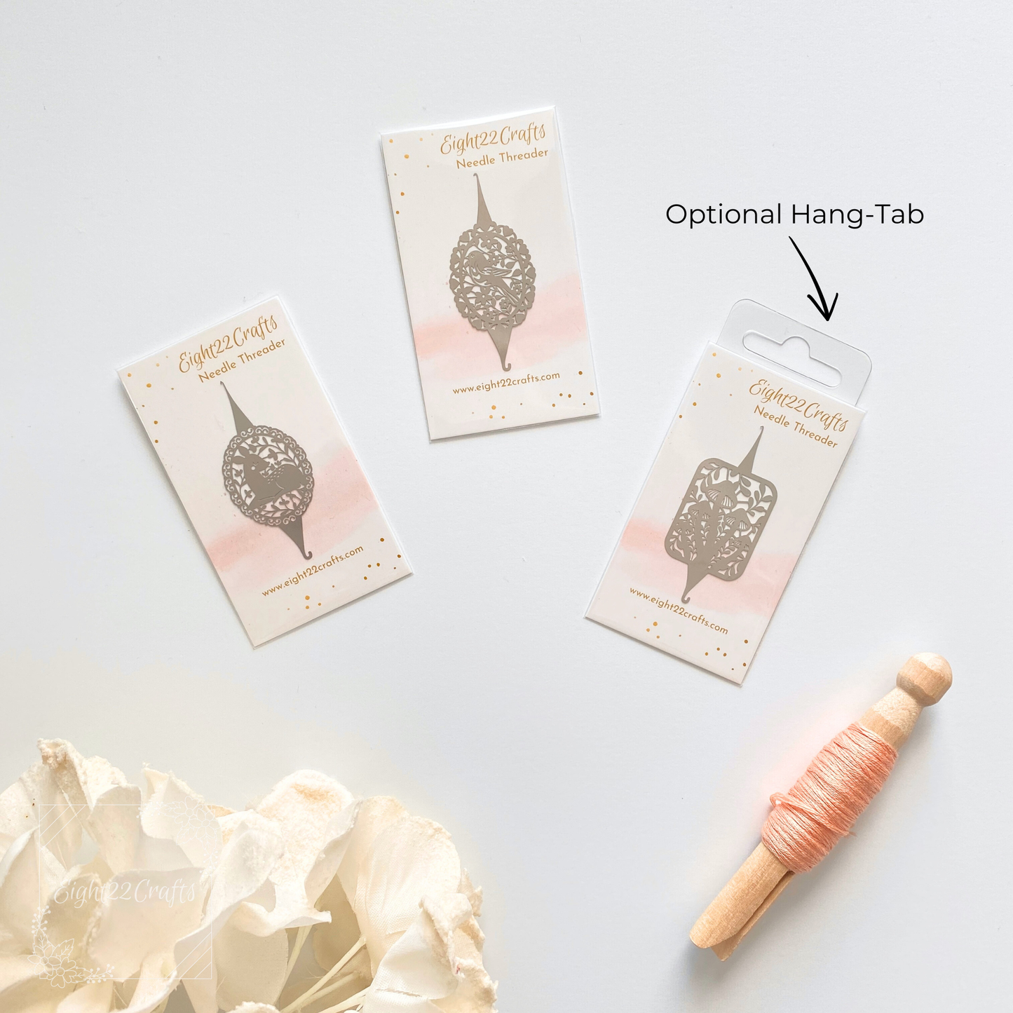 Modern Needle Threader for Hand Sewing and Embroidery