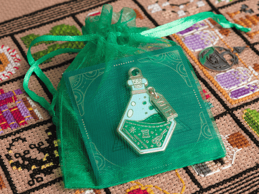 WIP Potion Enamel Needle Minder