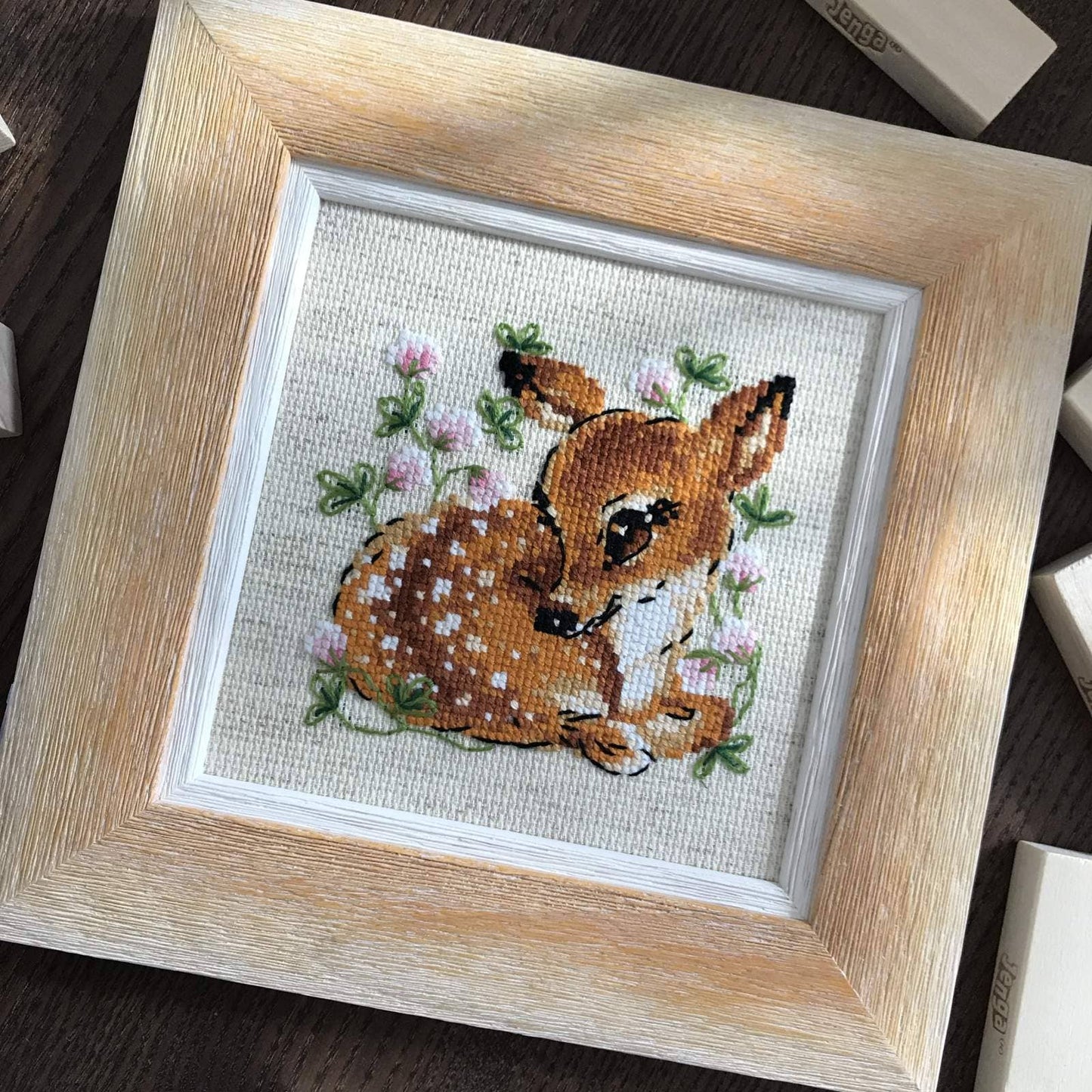 Little Deer Cross Stitch Kit From Riolis 1777