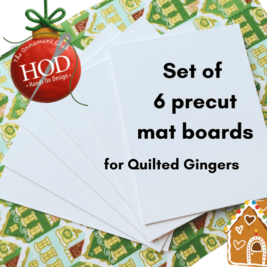 Finishing Board Set Hands On Design Ornament Club Quilted Gingers