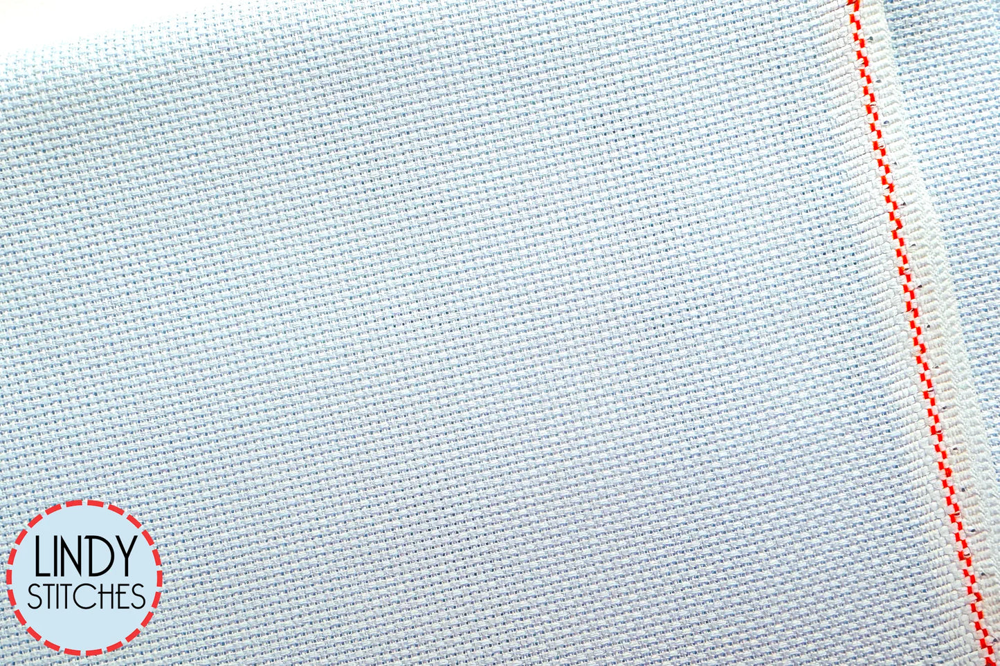 14 count Ice Blue Aida by Zweigart Neutral Cross Stitch Fabric