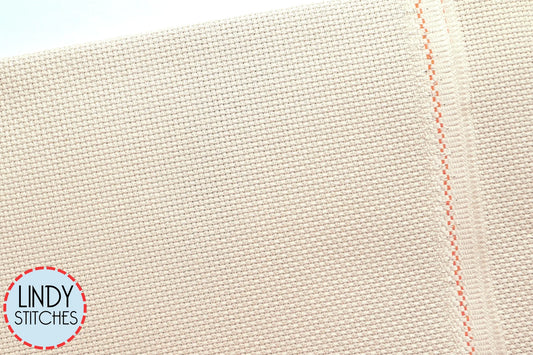 14 count Platinum Aida by Zweigart Neutral Cross Stitch Fabric