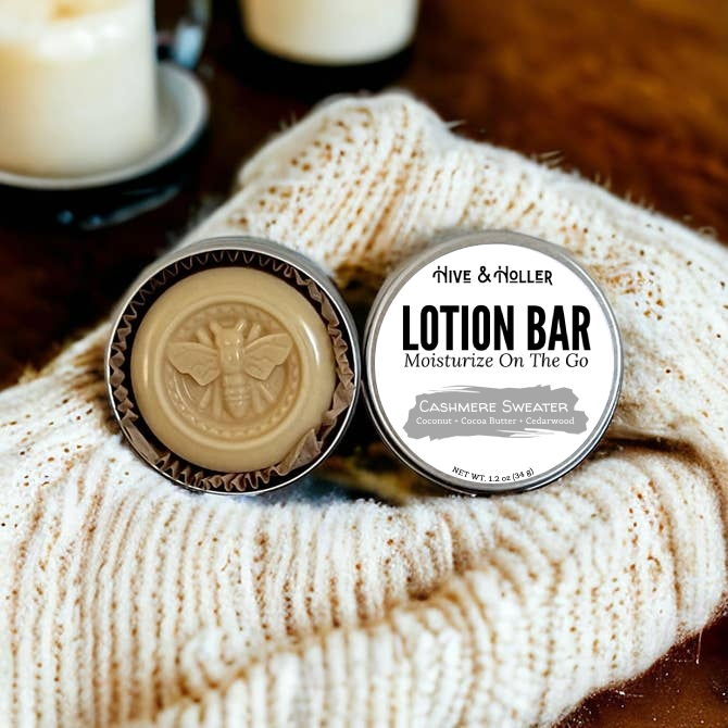 Cashmere Sweater Solid Lotion Bar for Crafty Hands