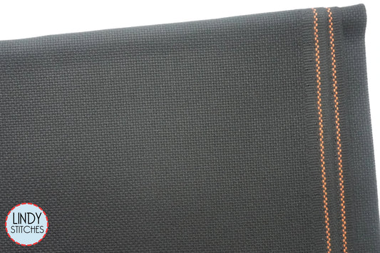 20 count Black Aida by Zweigart Cross Stitch Fabric