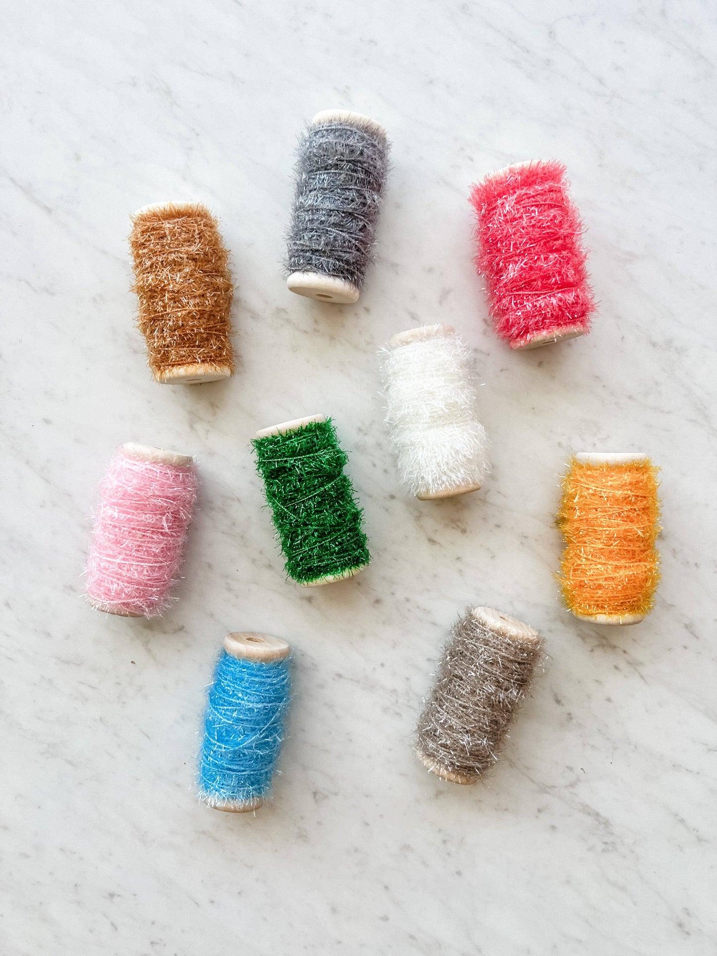 Tinsel Trim!  20 Yard Spools for Finishing