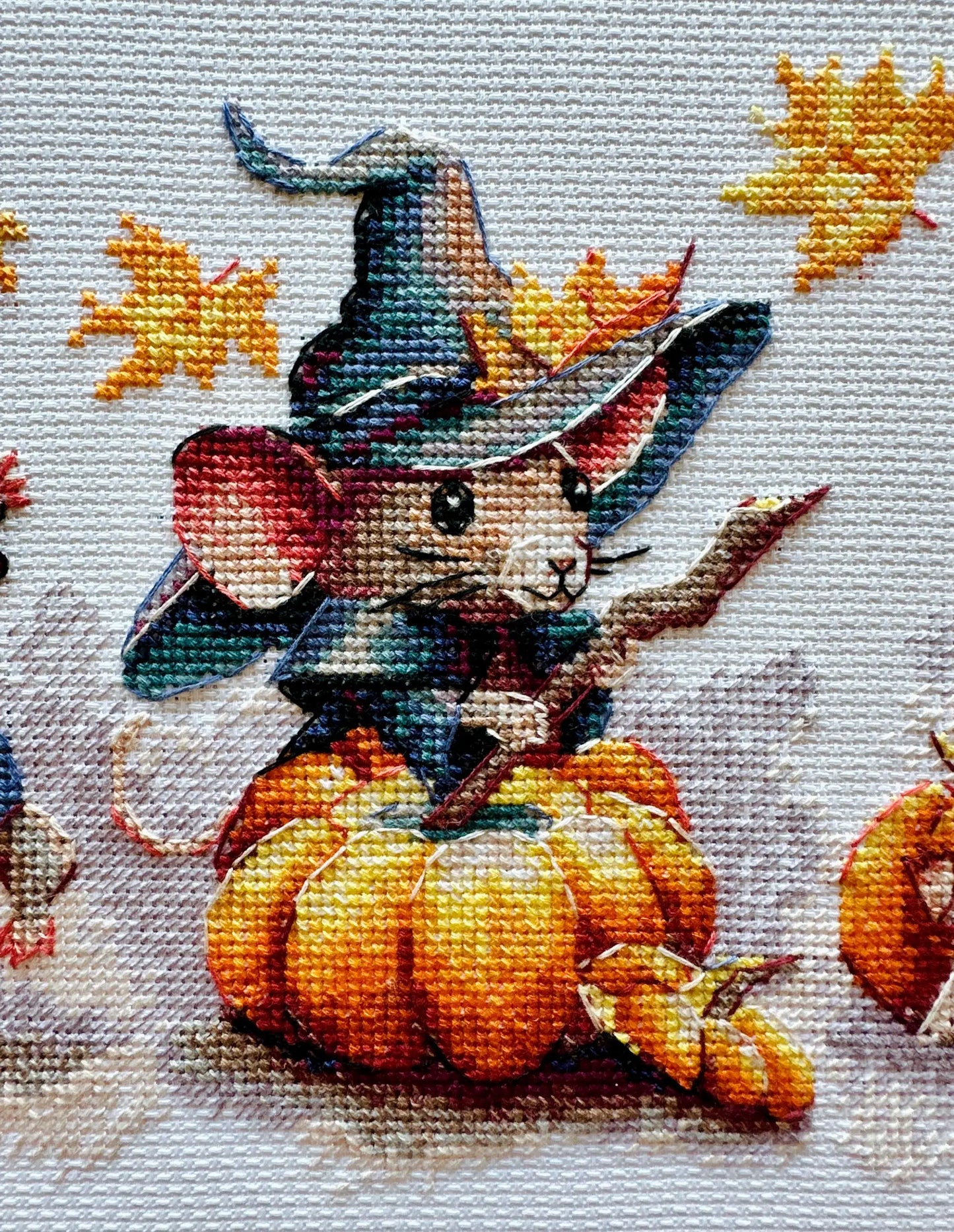 Spooky Mouse Trio Cross Stitch Kit From Riolis 2241
