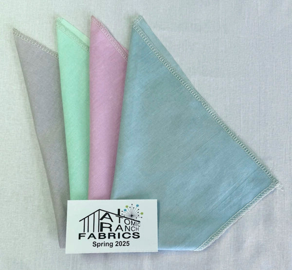 PREORDER 36 count Linen Spring Color 4-Pack Hand Dyed Cross Stitch Fabric