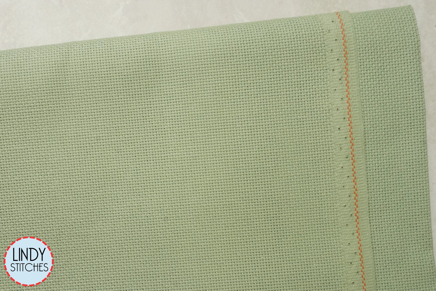 20 count Mossy Green Aida by Zweigart Cross Stitch Fabric
