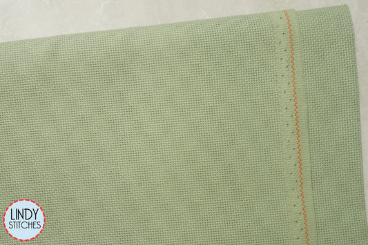 20 count Mossy Green Aida by Zweigart Cross Stitch Fabric