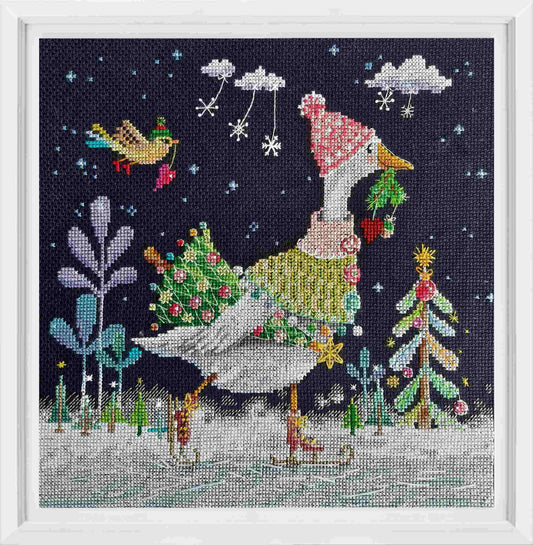 Magic Skates Counted Cross Stitch Kit by RTO M1008