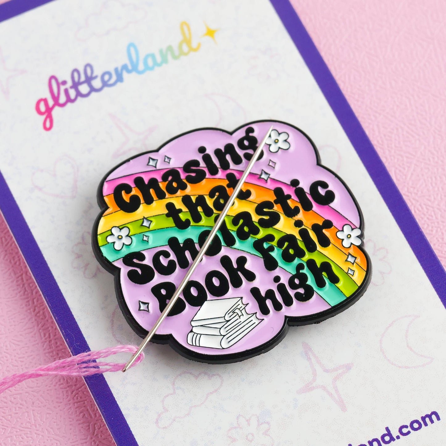 Book Fair High Bookish Needle Minder Magnet