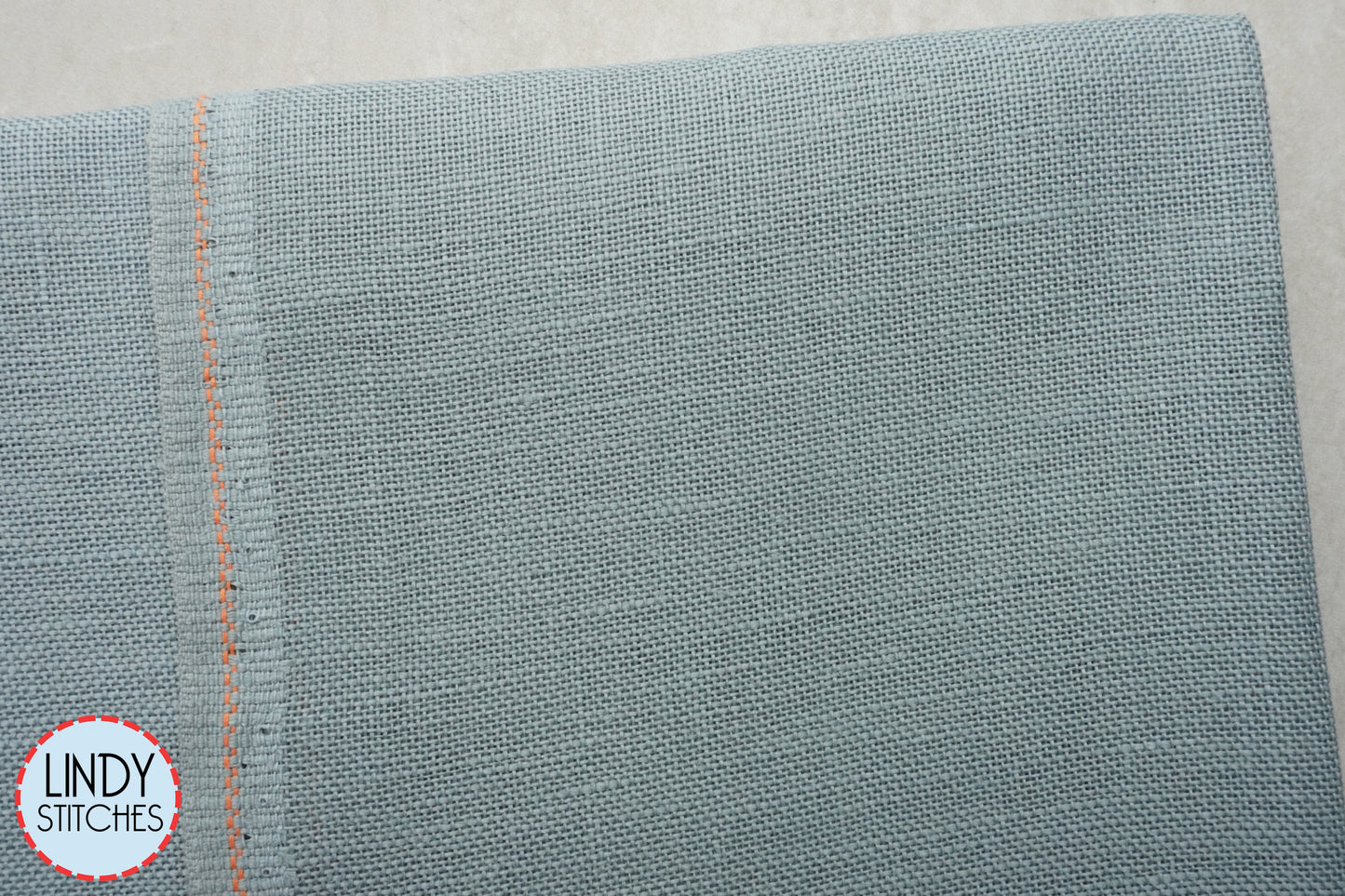 32 Count Smokey Pearl Lichen Belfast Linen Fat Quarter by Zweigart