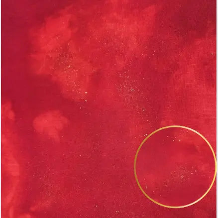 Fiberlicious 32 COUNT CRIMSON OMEN Gold Dusted BELFAST LINEN Cross Stitch Fabric