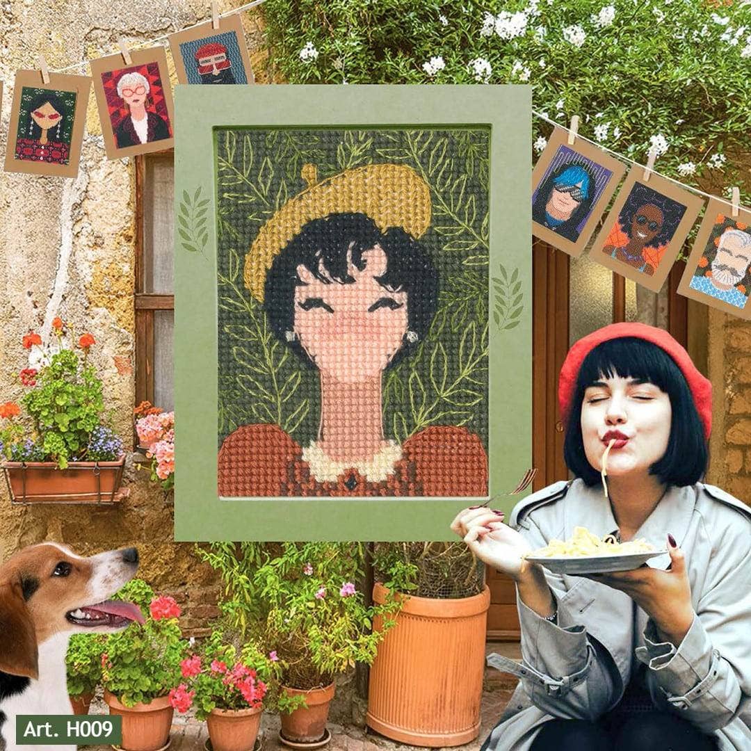People Are so Different Cross Stitch Kit by RTO H009