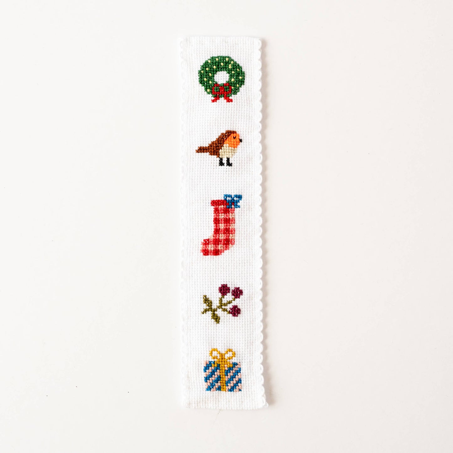 Christmas Counted Cross Stitch Bookmark Kit