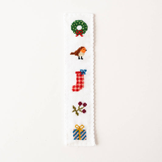Christmas Counted Cross Stitch Bookmark Kit