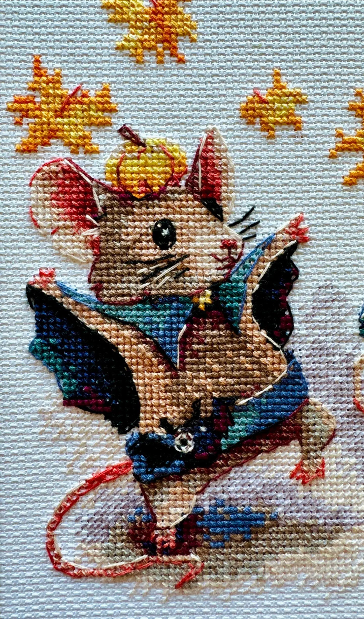 Spooky Mouse Trio Cross Stitch Kit From Riolis 2241
