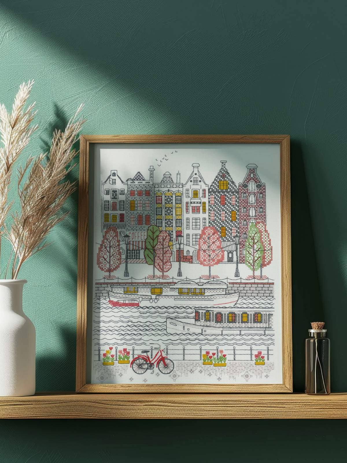 City On Water Cross Stitch Kit From Riolis 2051