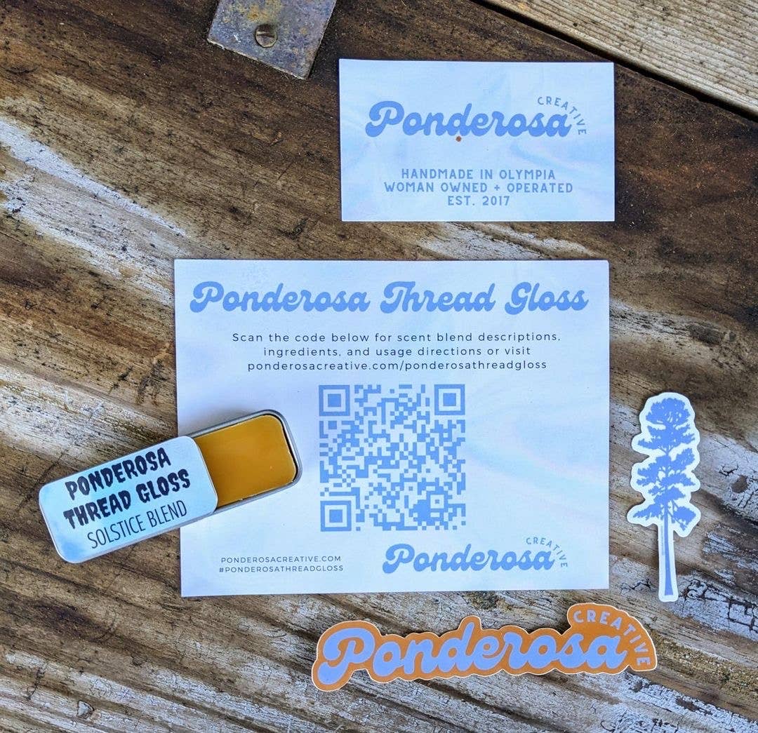 Ponderosa Thread Gloss DAYDREAM Scented Beeswax Thread Conditioner