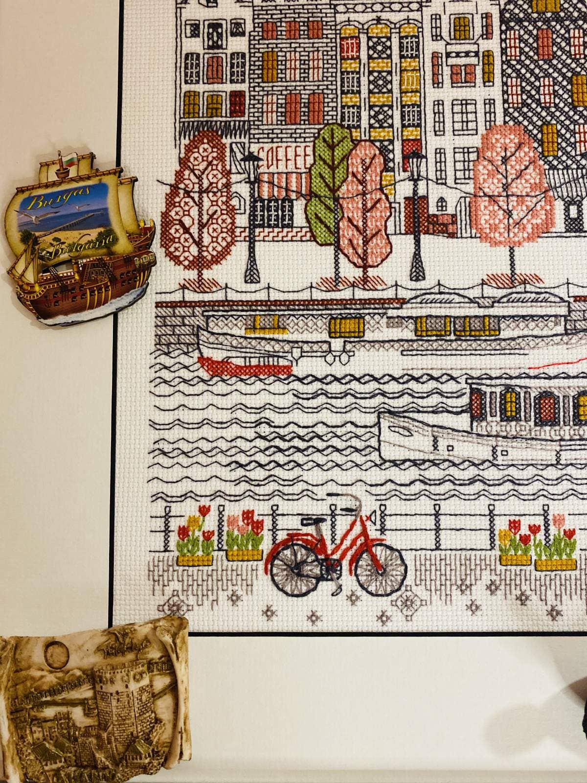 City On Water Cross Stitch Kit From Riolis 2051