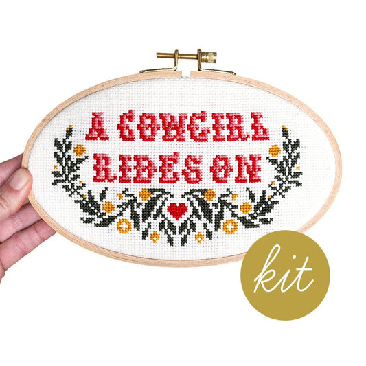 A Cowgirl Rides On Kit Beginner Friendly
