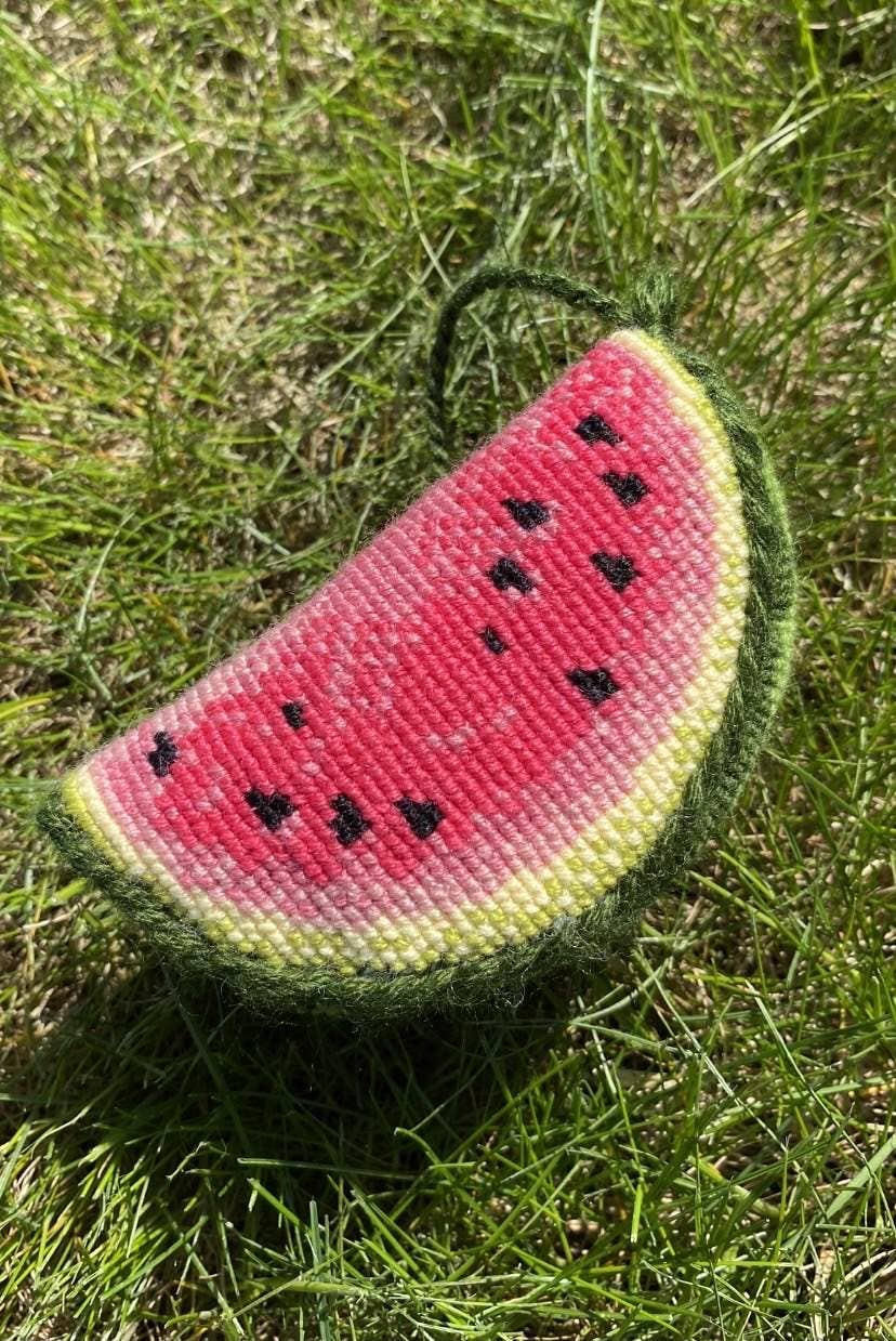 Watermelon Pincushion Cross Stitch Kit From Riolis 866