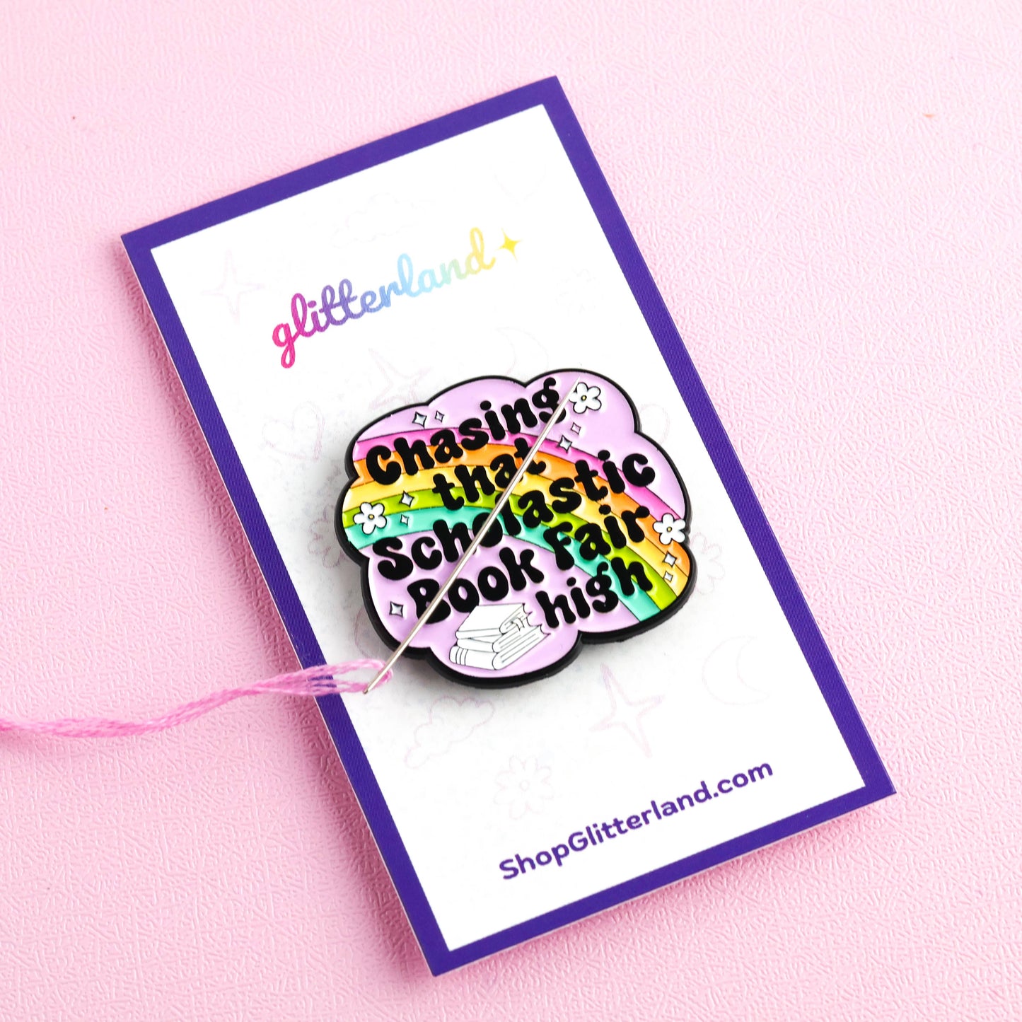Book Fair High Bookish Needle Minder Magnet