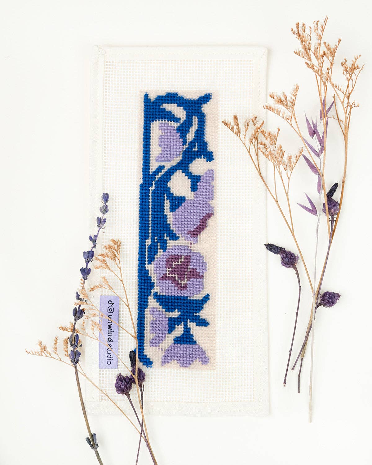 Bluebell Bookmark Needlepoint Kit