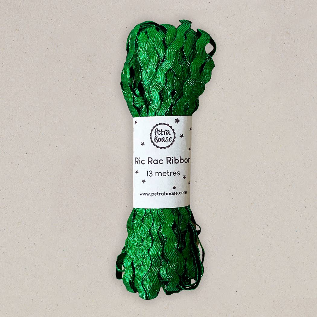 Metallic Ric Rac Ribbon Trim 15 yard Pack