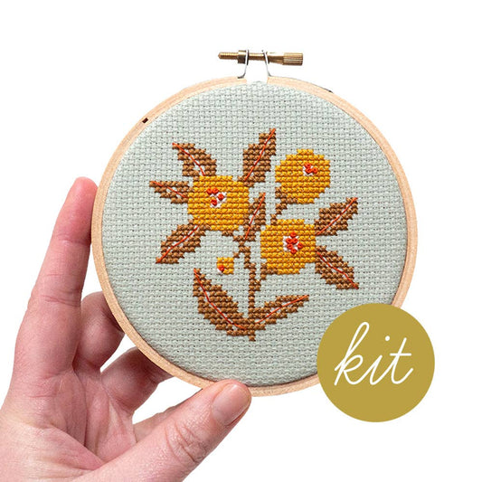 Retro Blooms Kit Beginner Friendly